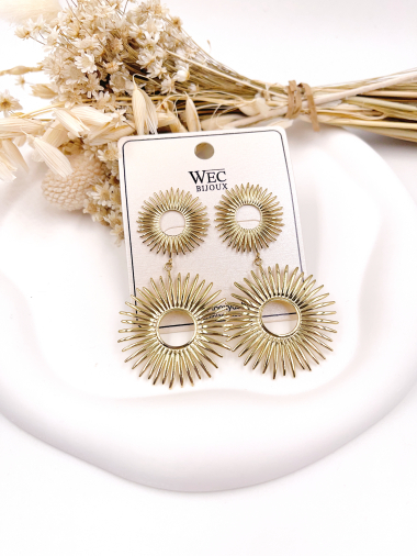 Wholesaler WEC Bijoux - EARRING in Stainless steel