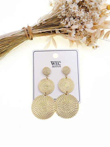 Wholesaler WEC Bijoux - steel earring
