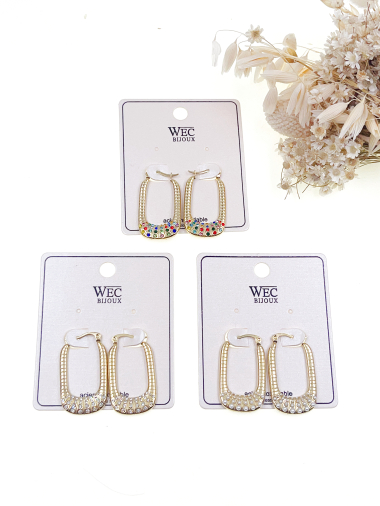 Wholesaler WEC Bijoux - Steel earring