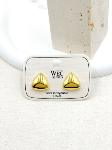 Wholesaler WEC Bijoux - STAINLESS STEEL EARRINGS