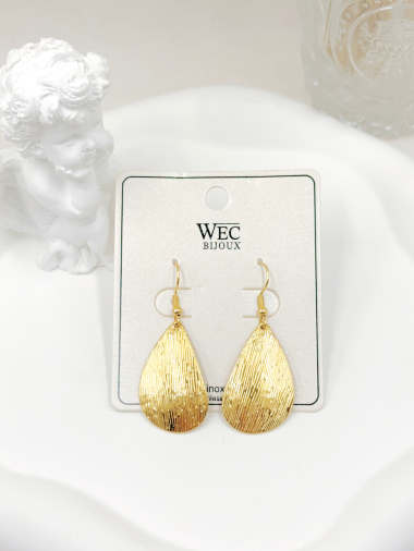 Wholesaler WEC Bijoux - STAINLESS STEEL EARRINGS