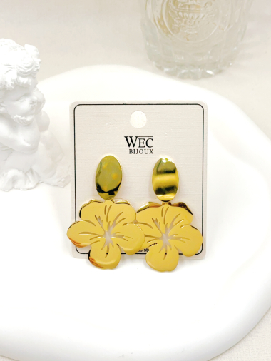 Wholesaler WEC Bijoux - STAINLESS STEEL EARRINGS