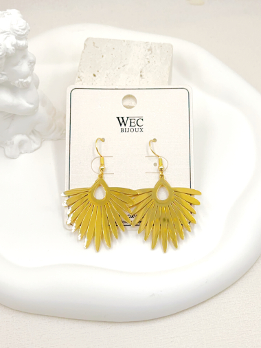 Wholesaler WEC Bijoux - STAINLESS STEEL EARRINGS