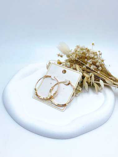 Wholesaler WEC Bijoux - EARRINGS IN PLATING GOLD