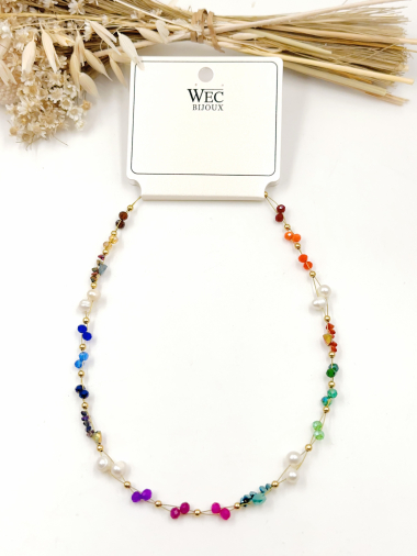 Wholesaler WEC Bijoux - necklace in Stainless steel