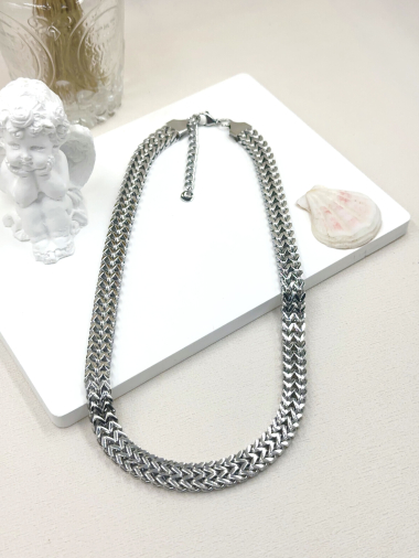 Wholesaler WEC Bijoux - STAINLESS STEEL NECKLACE