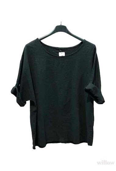 Wholesaler Willow - 3/4 linen blouse