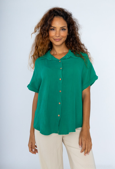 Wholesaler Willow - Cotton gauze shirt