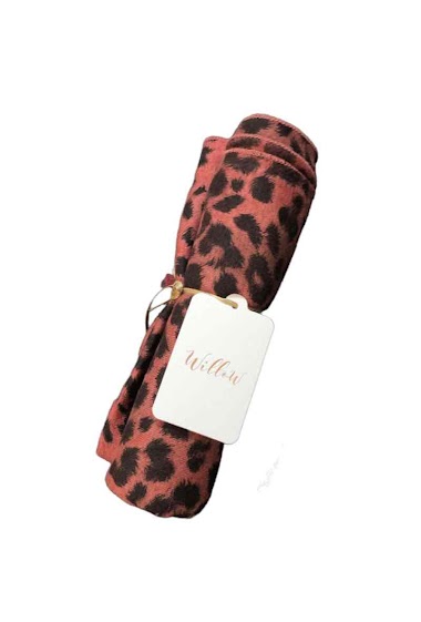 Mayorista Willow - Leopard soft scarf