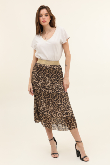 Wholesaler Willow - Leopard skirt new