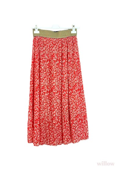 Floral printed skirt