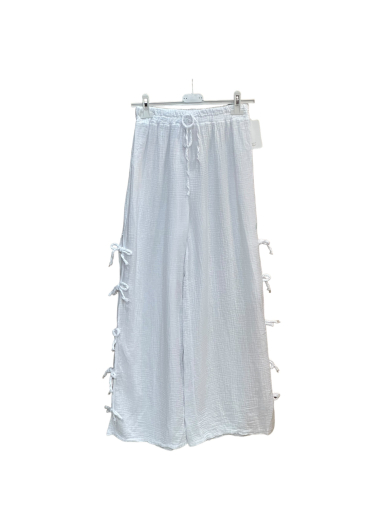 Wholesaler Willow - Knotted cotton gauze pants