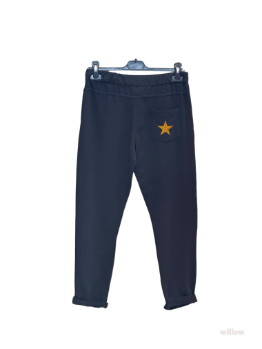 Wholesaler Willow - Plain jogger pants with back pocket