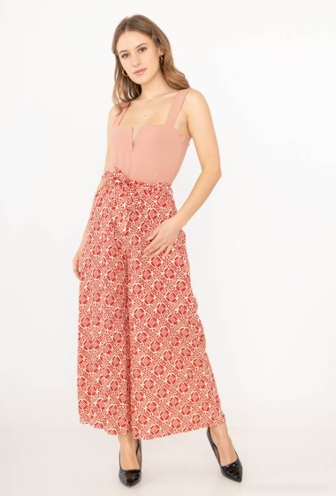 Wholesaler Willow - Wide-leg printed trousers