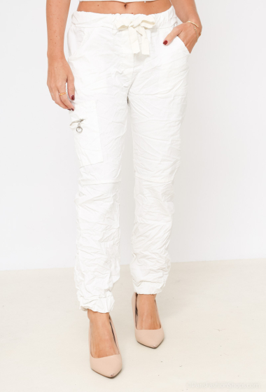 Wholesaler Willow - Trousers with zipped thigh pocket