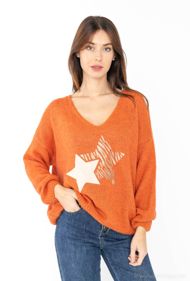 Wholesaler Willow - Double star sweater