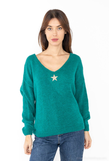 Wholesaler Willow - Sweater "glitter star"