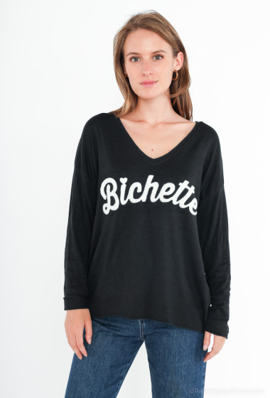 Wholesaler Willow - Fine sweater "Bichette"