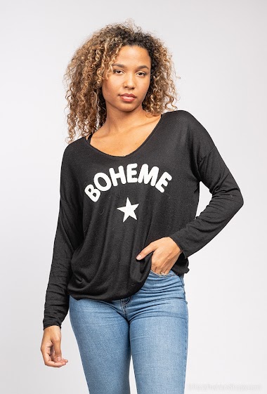 Großhändler Willow - Fine sweater "Boheme"