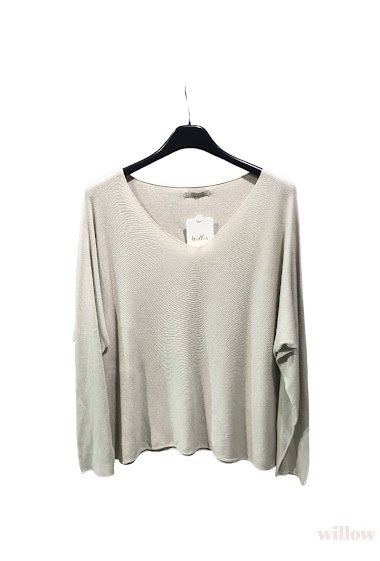 Wholesaler Willow - Plain soft sweater