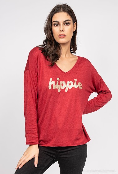 Großhändler Willow - Fine sweater "Hippie"