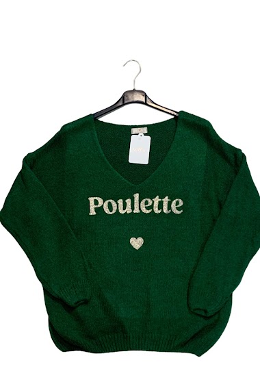 Großhändler Willow - Pullover „Poulette“ mit goldenem Herz