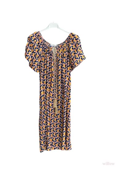 Wholesaler Willow - Short tie dress with different prints