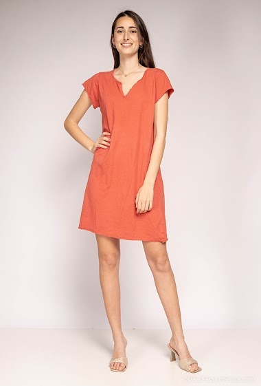 Wholesaler Willow - Short plain dress
