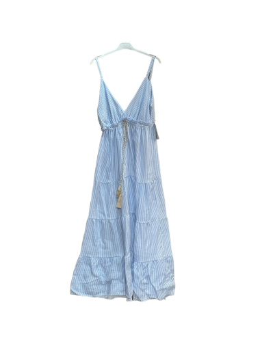 Großhändler Willow - Langes Kleid mit dünnen Trägern und dünnen Streifen