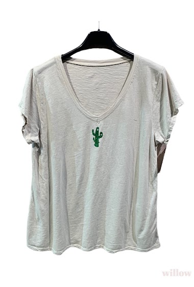 "Cactus" short sleeves t-shirt