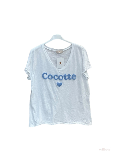 Grossiste Willow - T-shirt cocotte brode
