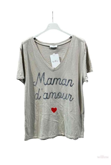 Grossiste Willow - T-shirt maman d'amour