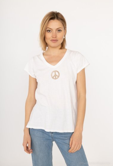 "Peace" short sleeves t-shirt