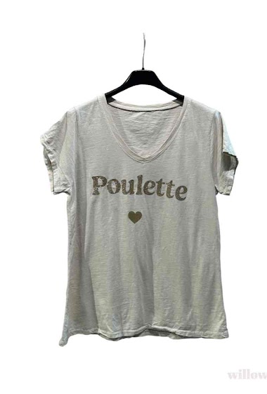 Grossiste Willow - T-shirt Poulette