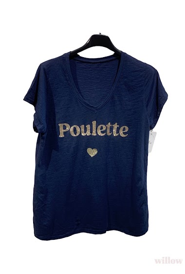 "Poulette" short sleeves t-shirt