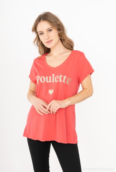 Grossistes Willow - T-shirt Poulette