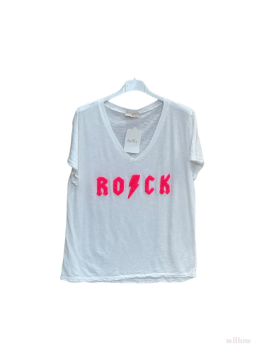 Grossiste Willow - T-shirt Rock brode