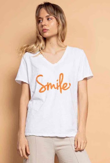 Smile short sleeves t-shirt