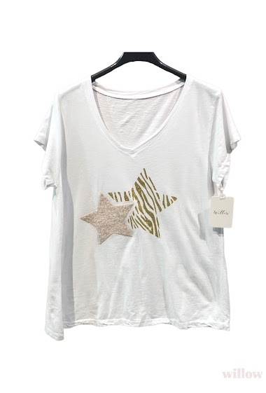 Grossiste Willow - Tee-shirt double étoile