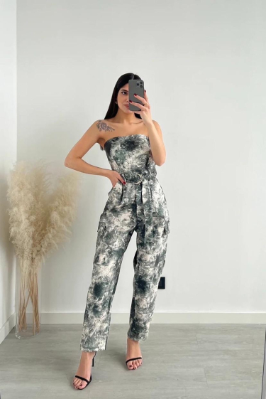 Wholesaler Willy Z - Printed cargo jumpsuit