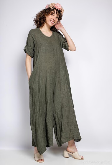 Wholesaler Women - Linen jumpsuit