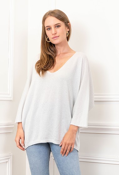 Wholesaler Women - Glitter sweater