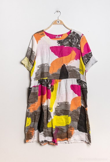 Wholesaler Women - LINEN DRESS