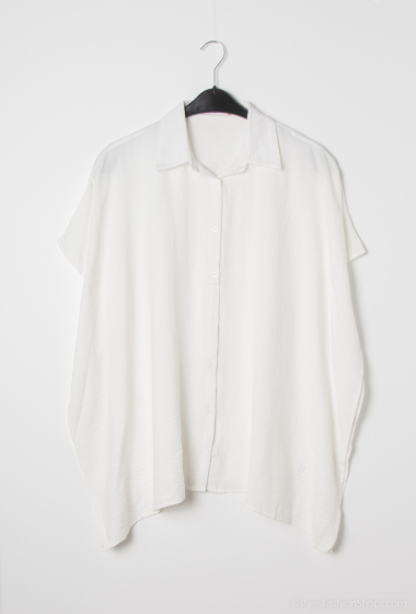 Wholesaler World Fashion - Fluid & casual GT short-sleeved shirt - Plain