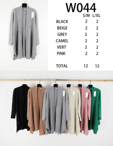 Wholesaler World Fashion - Casual GT cardigan with cashmere