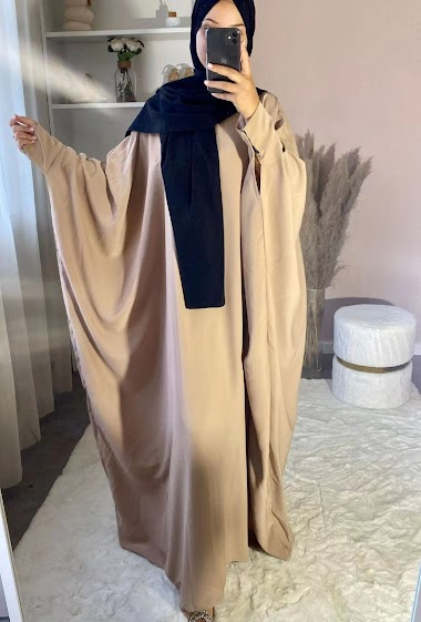 Abaya butterfly with buttons