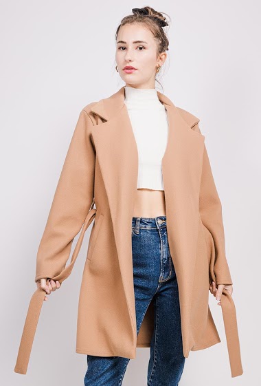 Wholesaler Y.Long - Belted coat