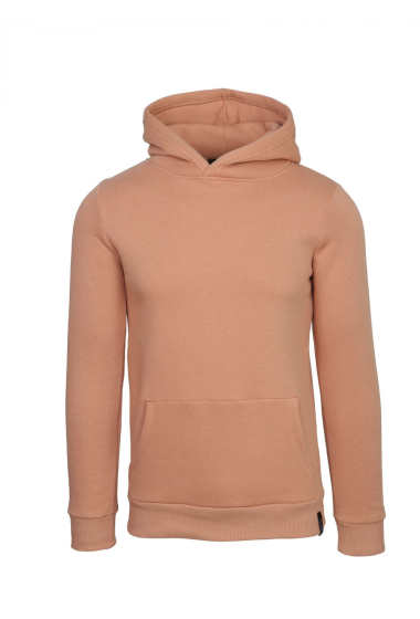 Wholesaler YAZEL - Hooded Kangaroo Pocket Fleece Sweatshirt for Men - YAZEL - SC01YZ - BEIGE