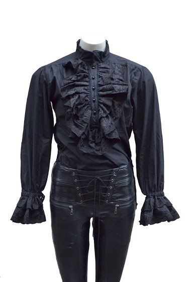 Großhändler Pentagramme - Victorian Jabot Shirt, for Women
