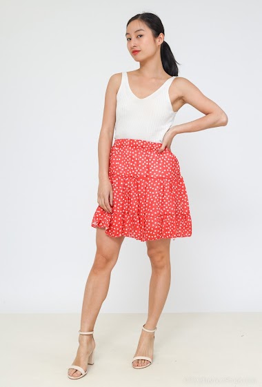 Wholesaler YELLOZ - Short skirt prints